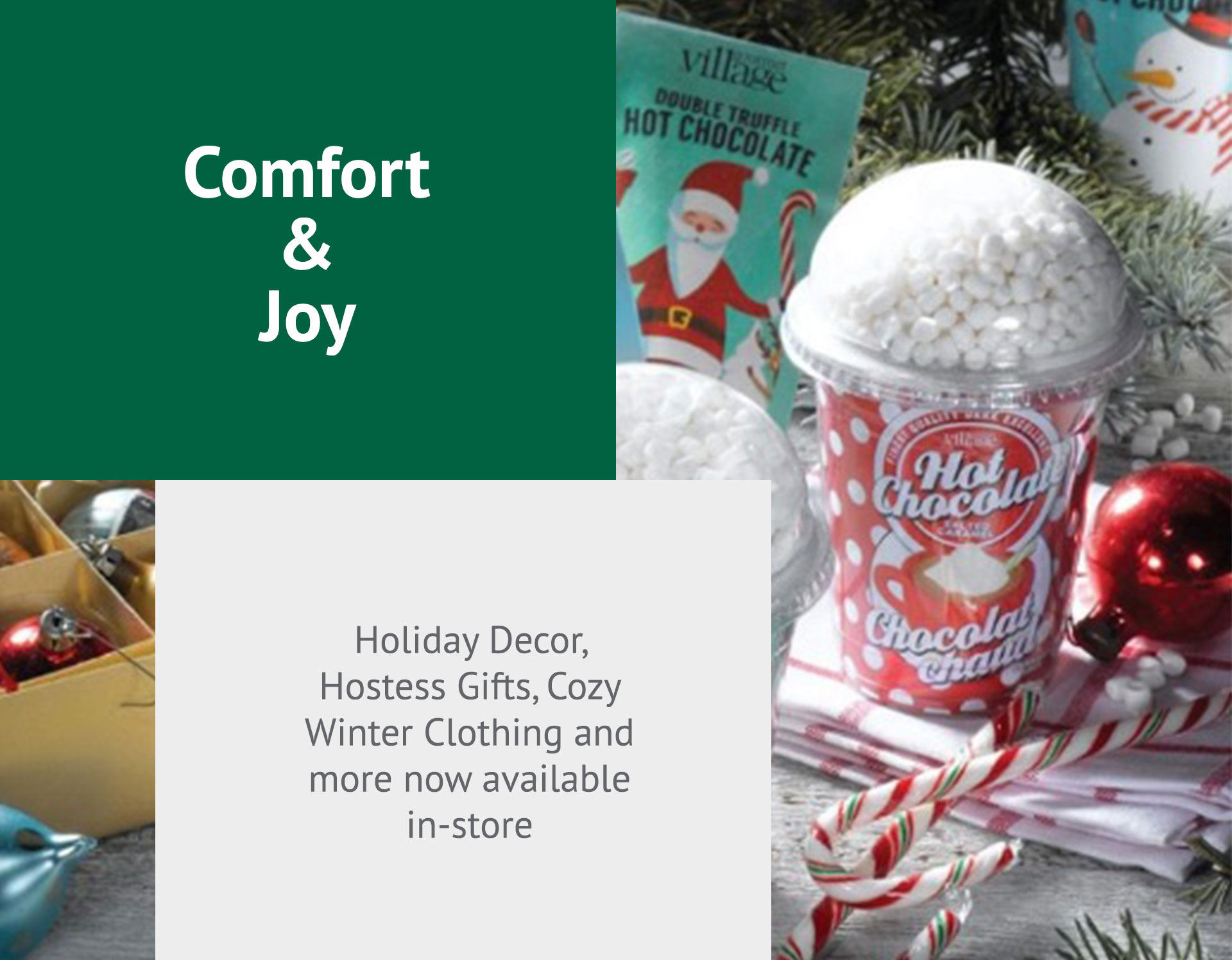 Comfort & Joy Comfort & Joy