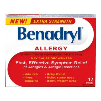 Benadryl XST 50MG 12