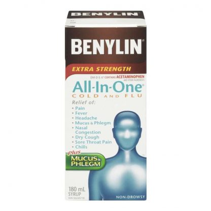 Benylin All In One Syrup 180ML