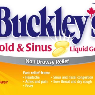 Buckleys Cold & Sinus 24 Liquid Gels