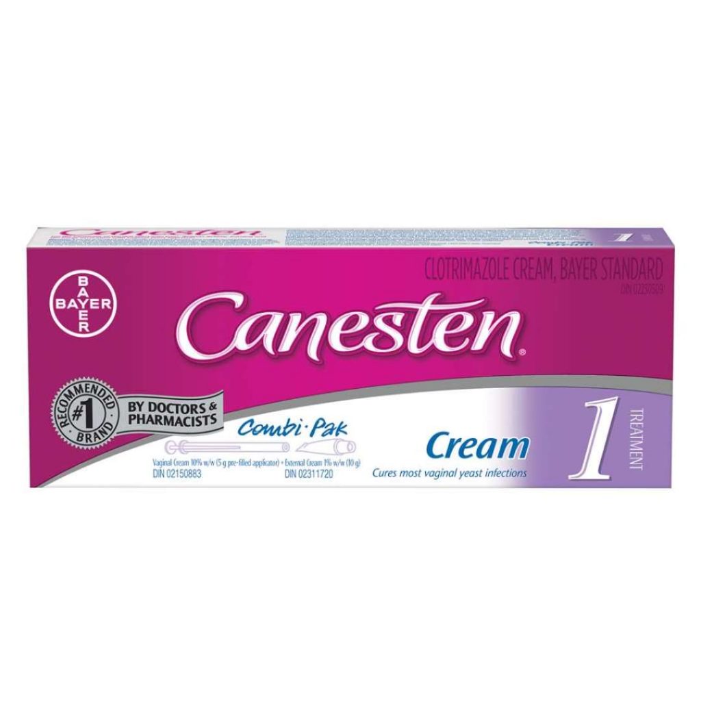 Canesten 1 Day Cream Combi Pack Young's Pharmacy & Homecare
