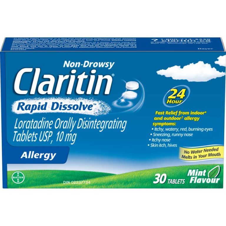 Claritin Rapid Dissolve 10mg 30 Young's Pharmacy & Homecare
