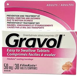 Gravol 50MG 30 Tab