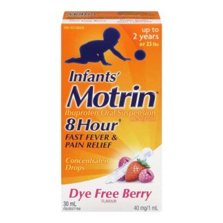 Motrin Infant Drops Dye Free Berry 30ML