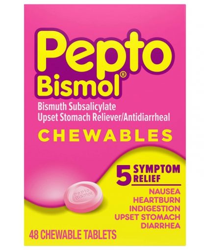 Pepto Bismol 48 Chewables