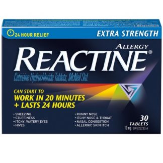 Reactine Extra Strength 10MG 30 Tab