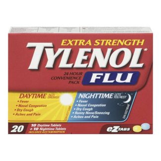 Tylenol Flu Extra Strength Convenience Pack Day/Night 10+10