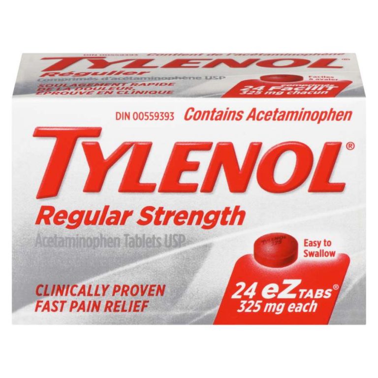 Tylenol Regular 325MG EZ 24 Tab Young's Pharmacy & Homecare
