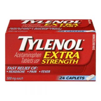 Tylenol Extra Strength Caps 24