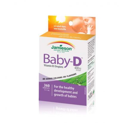 Jamieson Vitamin D Baby 400IU 11.7ML