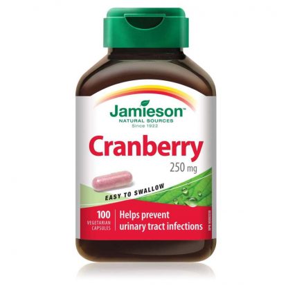Jamieson Vitamin Cranberry 250MCG 100 Caps
