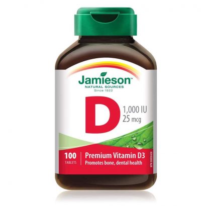 Jamieson Vitamin D 1000IU 100 Cap