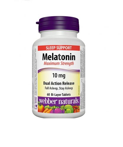 Webber Naturals Vitamin Melatonin 10MG 60 Tab