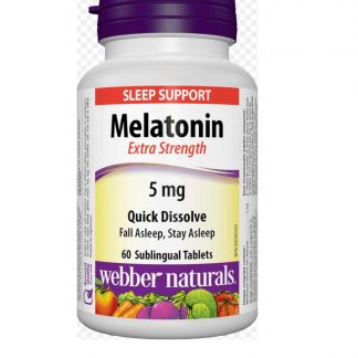 Webber Naturals Vitamin Melatonin 5MG 144 Tab