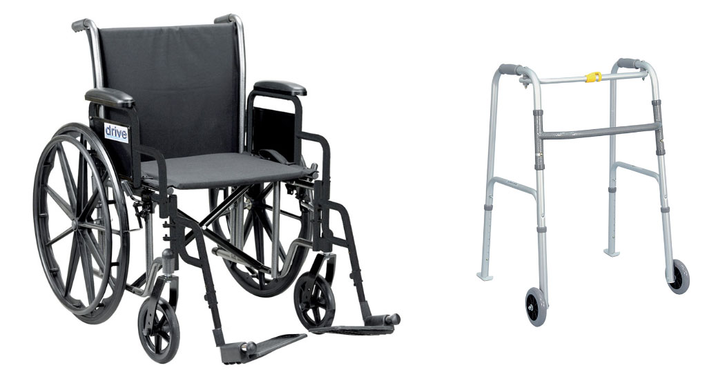 Wheelchairs and Rollators For Rent